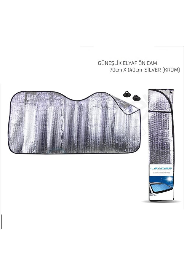 طقم واقي شمس للسيارة – زجاج أمامي + زجاج جانبي (3 قطع) - 2