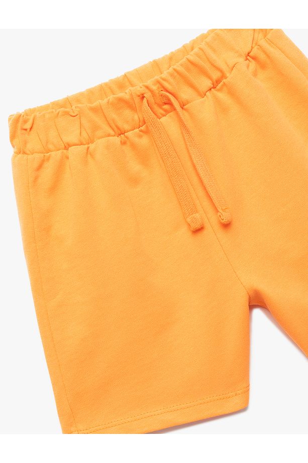 Pamuklu Mini Basic Şort - 3