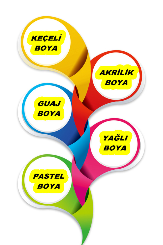 Guaj boya 12 renk 9.ml - 2