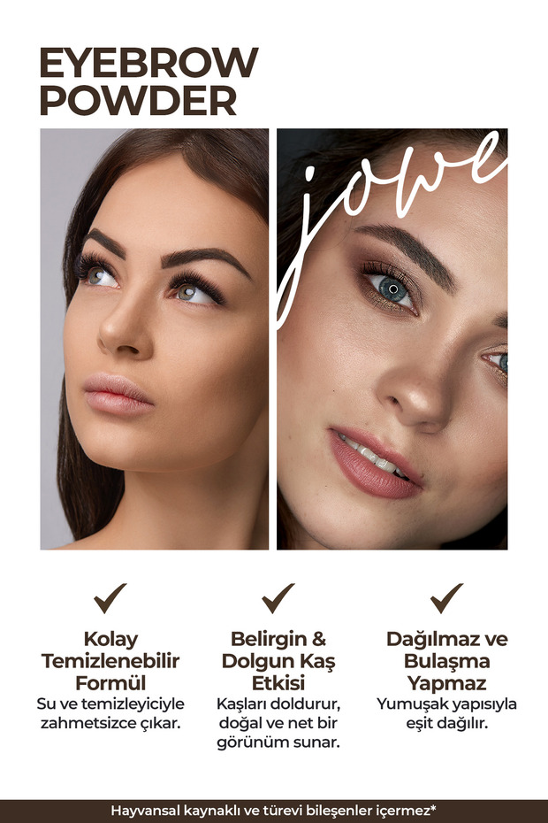 Eye Brow Color Kaş Farı - 01 Dark - 3