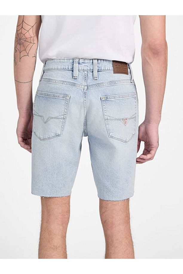Wyatt Erkek Regular Fit Denim Şort - 5
