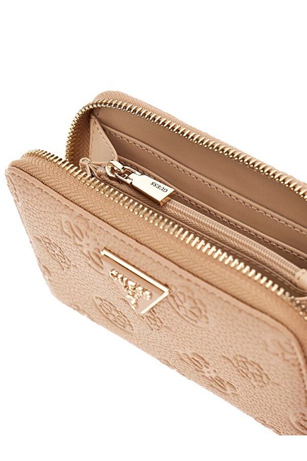 CRESIDIA SLG MEDIUM ZIP AROUND Kadın Bej Cüzdan SWPG9349140-BEI - 4