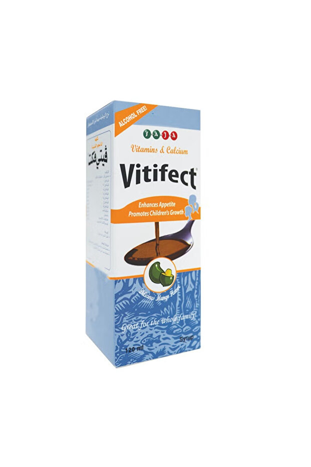 Vitifect Multivitamin & Calcium Syrup (120 mL)