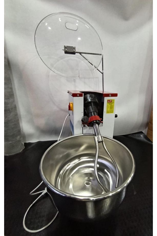 DEV MİKSER KAPAKLI HAMUR KARMA MAKİNASI 10 KG UN 5 LT SU 15 KG KAPASİTELİ - 6