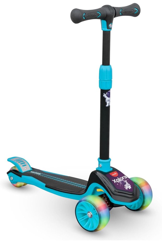 The Moon Brand Xplora Baby/Kids 3 Wheel Scooter Outdoor & Sports Scooter Toy with LED Light Up Wheel