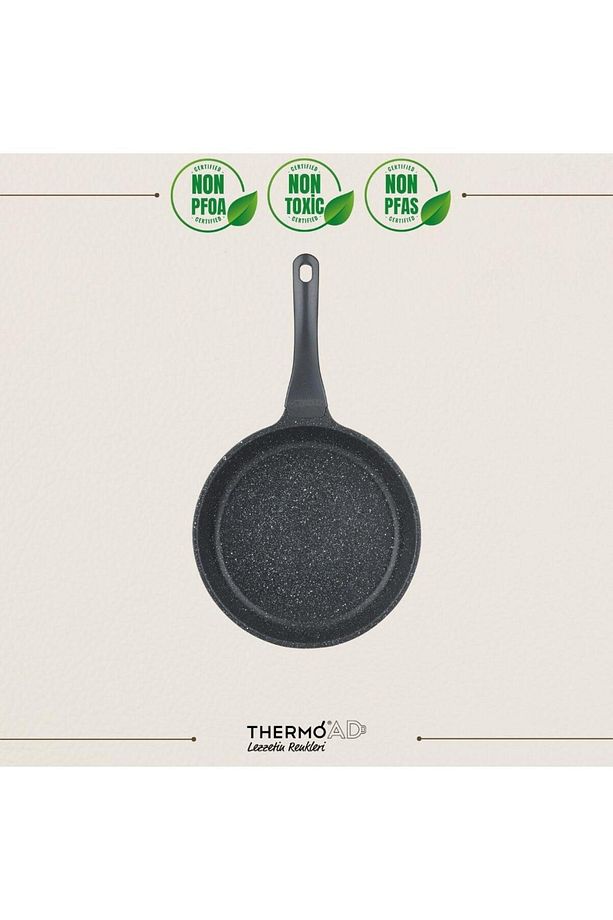 | 28 cm Wok Tava 26 cm Tava ve 20 cm Sahan Set | Gri - 3
