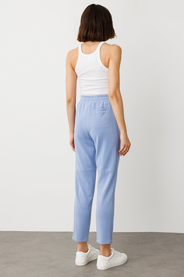 Önü Çimalı Beli Lastikli Eşofman - 6