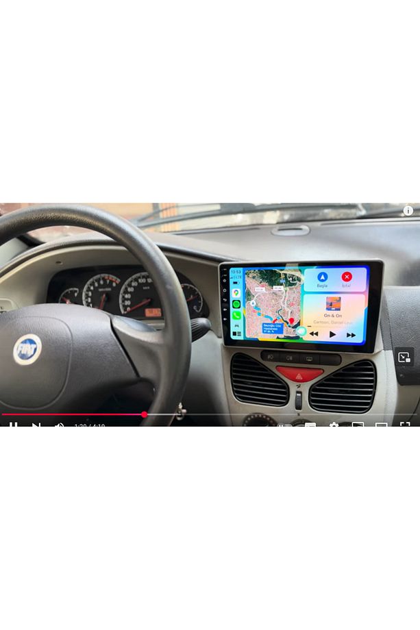 FİAT ALBEA(2002-2004) 9''ANDROİD Gerçek 2+32 GB / 4 Çekirdek 1.6/Wıfı Bt 5.4-Carplay-Ahd Hd KAMERALI - 3