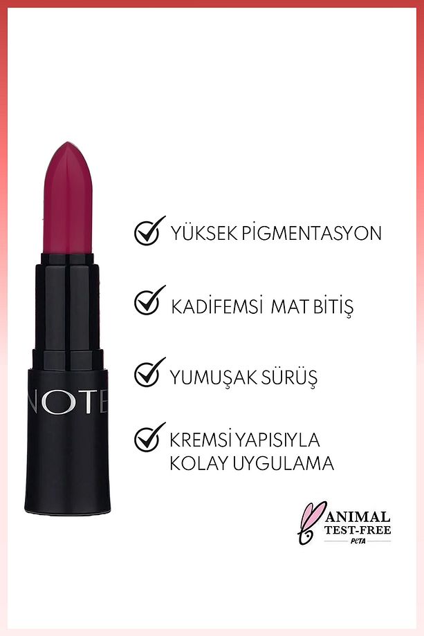 Mattemoist Lipstick Mat Bitişli Ruj 305 Show - Pembe - 2