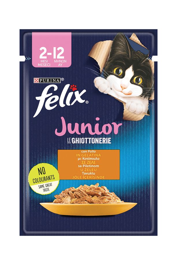 Karışık Yavru Kedi Yaş Maması 12 x 85 gr (6 Adet Tavuklu ve 6 Adet Sığır Etli) - 3