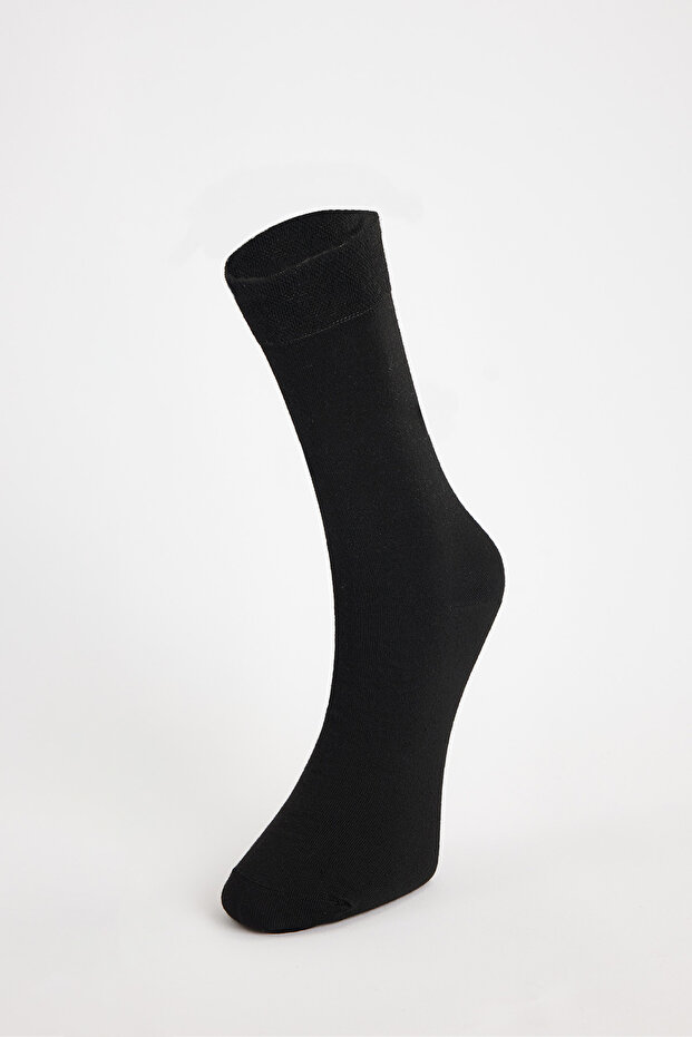 عبوة من 3 جوارب رجالية سادة - 2