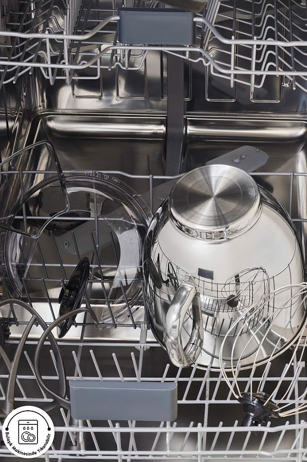 Mastermaid Chef Ultra D2000W Dijital Ekranlı Hamur Yoğurma Makinesi Galaxy Grey 7L - 12