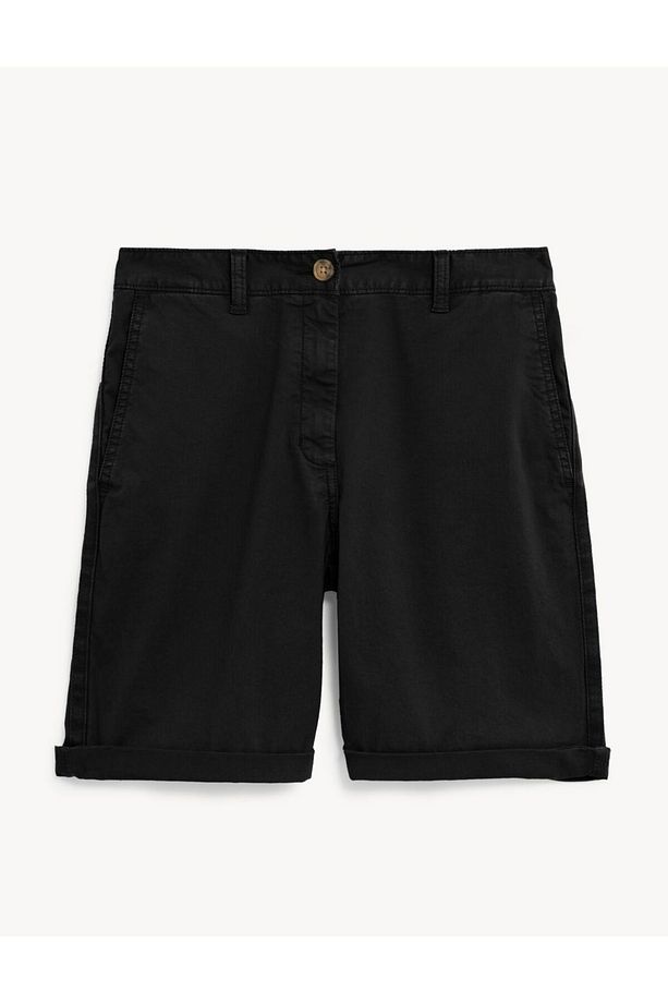Regular Fit Chino Şort - 5