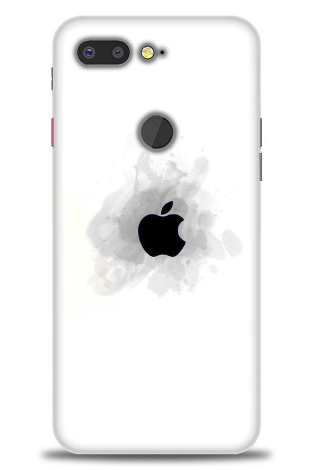 General Mobile Gm 9 Pro Case Hd Printed Case-Black Apple + Full Screen Protector