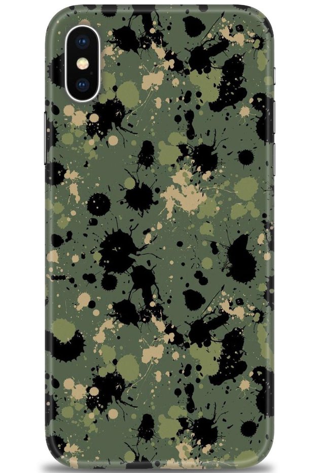 Case for iPhone XS Max Case Hd Printed Case - Camo Colors - Mrc
