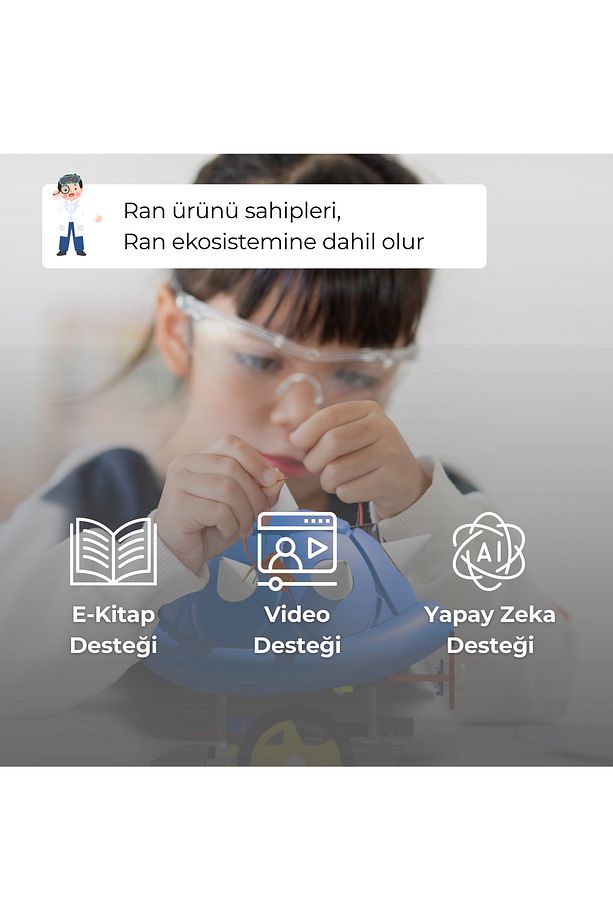 Spıny: Kodlanabilir Bluetooth'lu Yeni Nesil Eğitici Eğlenceli Kendin Yap Kaplumbağa Robot - 7