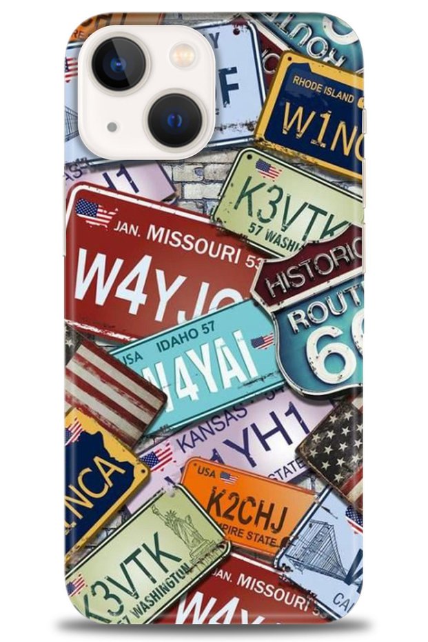 Case for iPhone 13 Case Hd Printed Case - W6Hqf + Full Screen Protector