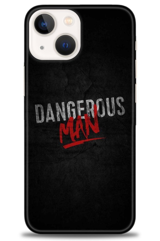 حافظة آيفون 15 بلس مطبوعة بدقة عالية - Dangerous Man - MRC