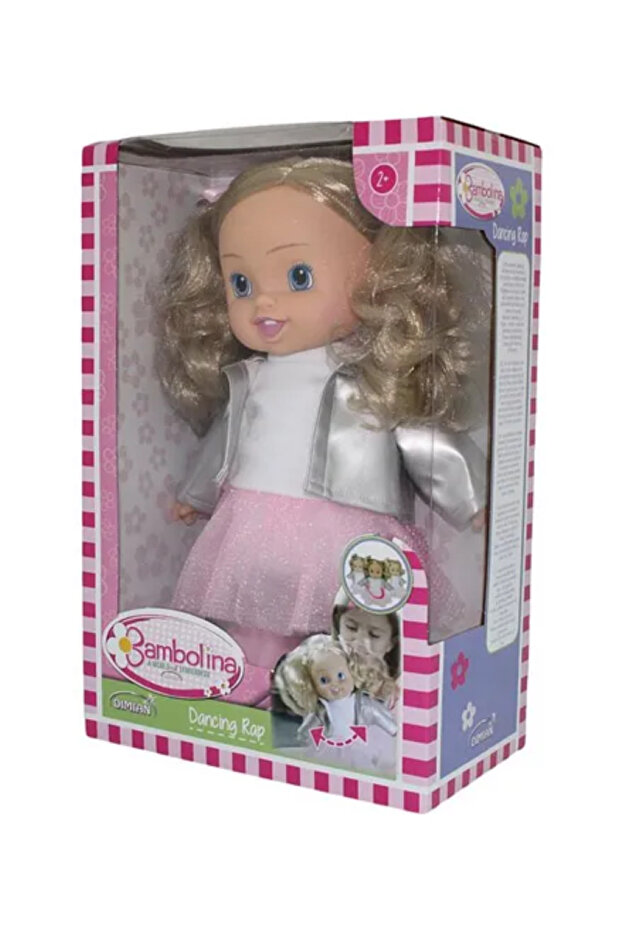 Bambolina Dancing Doll, Soft, Adorable, Realistic Look, 24 Months+ - 30 cm
