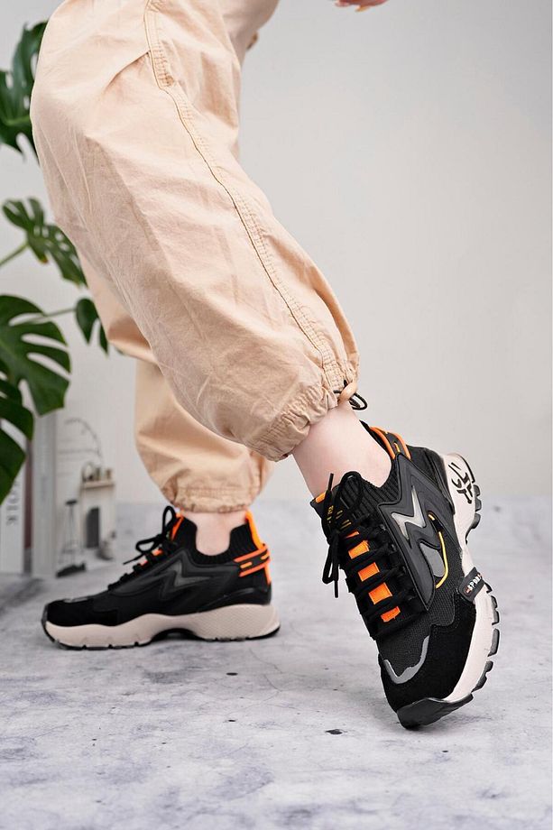 Snicker Tekstil Spor Ayakkabı - 3