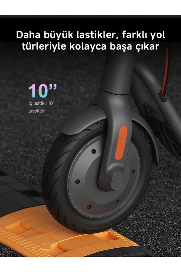 V50i Pro Elektrikli Scooter 50 Km Menzil 25 Km Hız 700w Güç Katlanır Scooter Ipx5 Doubleflip - 4