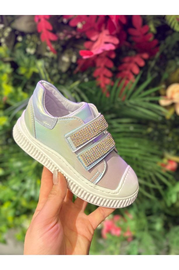KIZ ÇOÇUK ANATOMİK KALIN TABAN CIRTLI SNEAKER SPOR YÜRÜYÜŞ AYAKKABISI - 1
