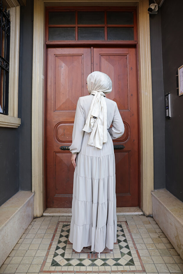 Rochie Cathel bej - 6