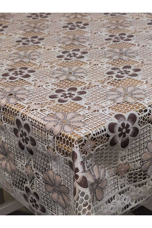 Ithal Pvc Muşamba - Desenli Silinebilir Masa Örtüsü - 5