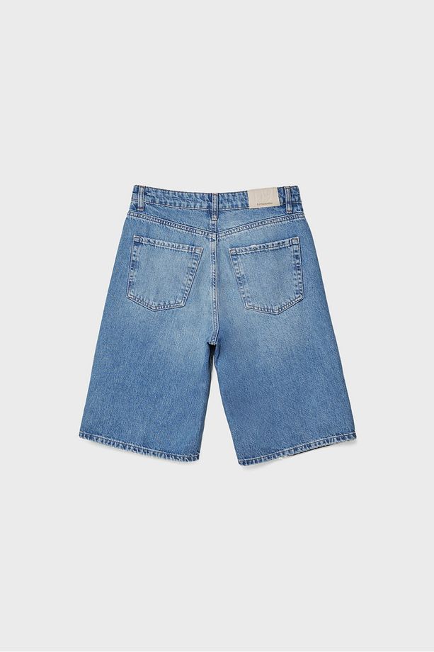 D95 Denim Bermuda Şort - 8