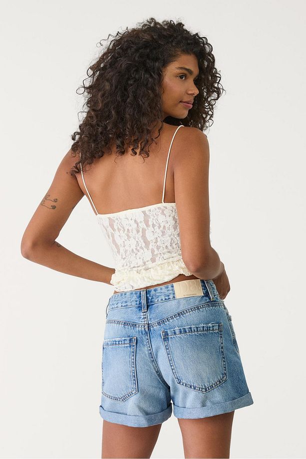 D83 Mom fit şort - 6