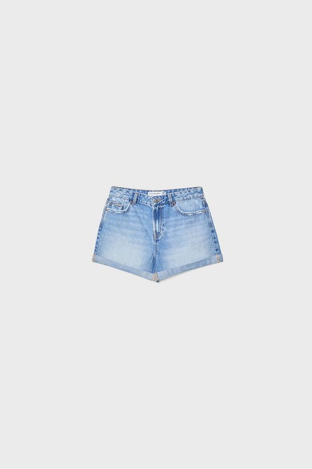 D83 Mom fit şort - 7