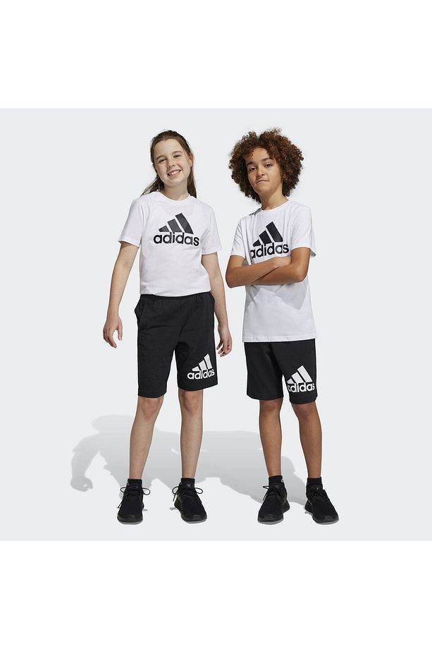 Essentials Big Logo Cotton Şort - 1