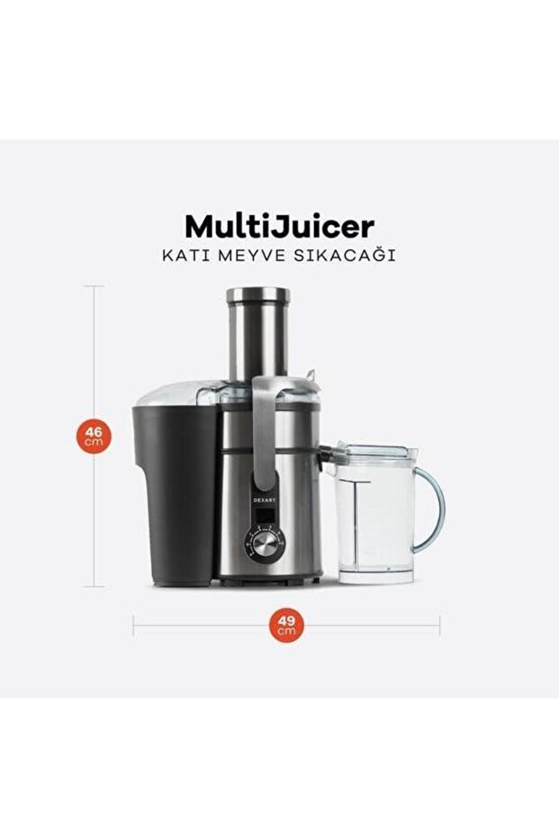 Multijuicer Whole Fruit Vegetable Solid Fruit Vegetable Juicer - 7