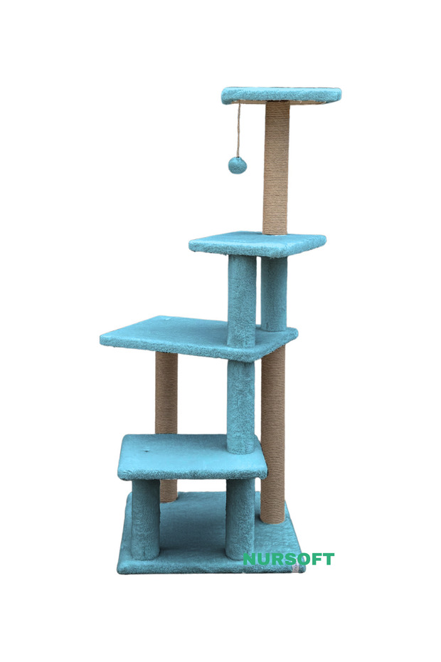 لوح خدش طويل الحجم وكبير الحجم للقطط - 3