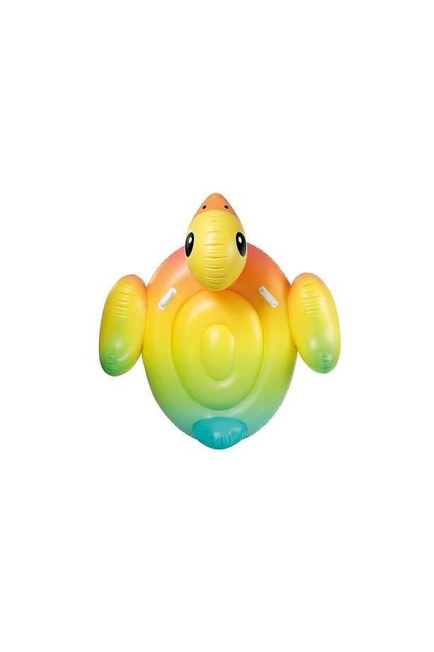 Sarı Ördek Binici Bot - Şişme Ördek - Bot Deniz Ördek Binici - Havuz Ördek Şişme Bot 160x118 cm. - 7