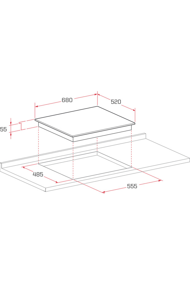 Ankastre Ocak Bh P7144c B - 5
