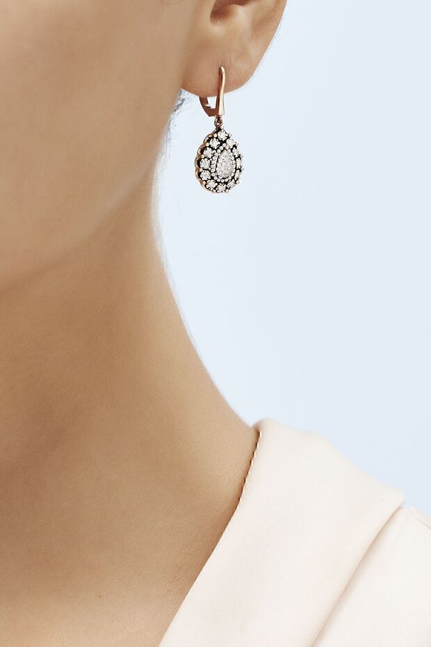 Elmas Damla Küpe - 1