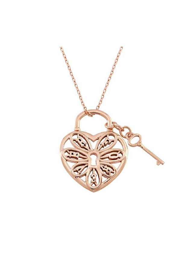 Silver Kilit Forever Kolye - 1