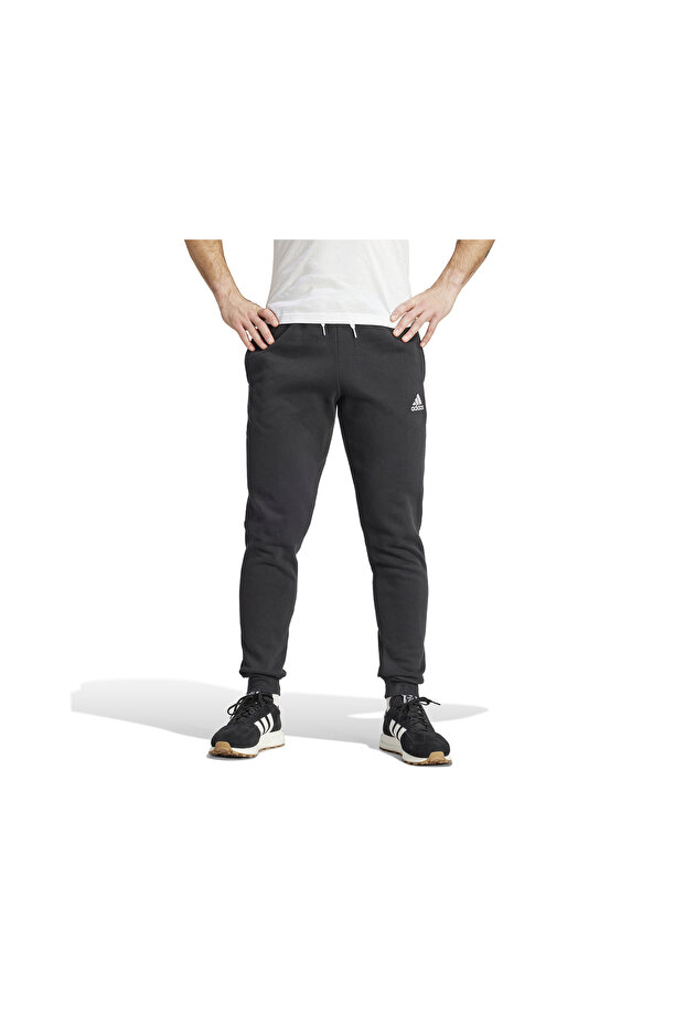 Pánské černé tepláky vhodné pro každodenní nošení a trénink - 1