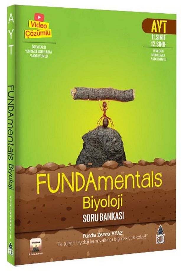 Fundamentals Tyt Ve Ayt Biyoloji Konu Anlatımlı Soru Bankası (2 SET - 4 KİTAP) - 3