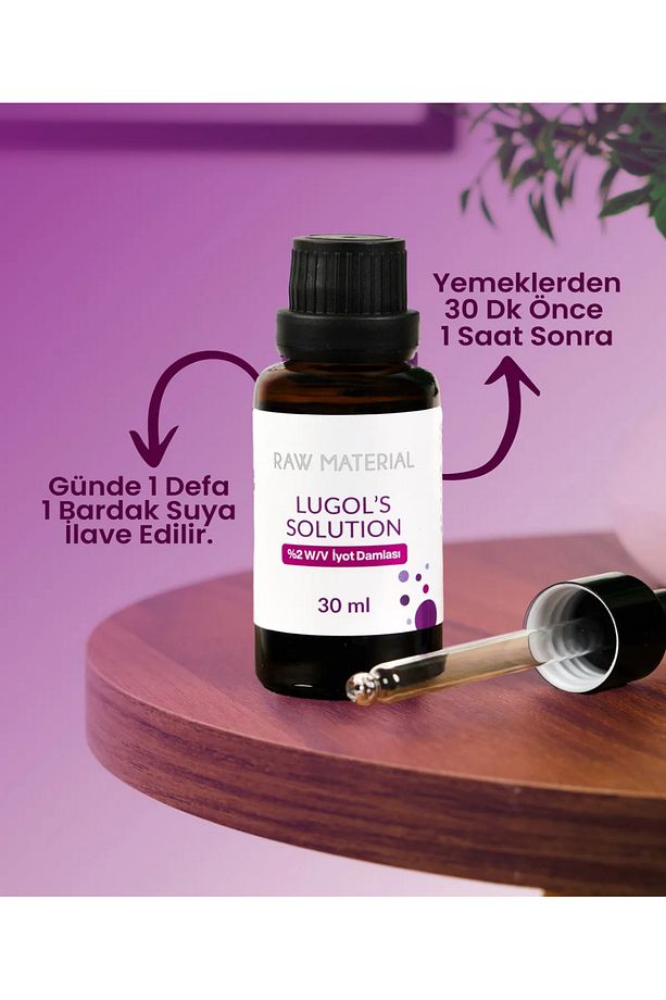 Raw Material Lugol'S Solution Iyot%2 Damla 30 Ml - 3