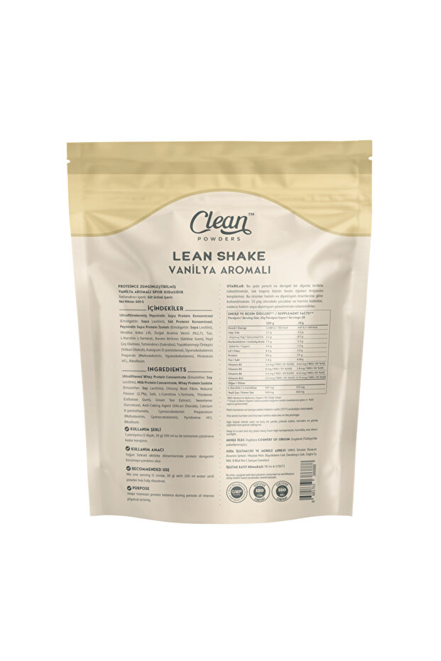 Lean Shake 600 Gr - Vanilya - 3