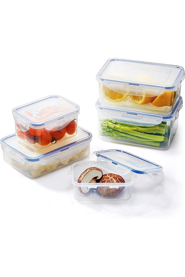 870ml  Rectangular  Airtight Food Storage Container - 3