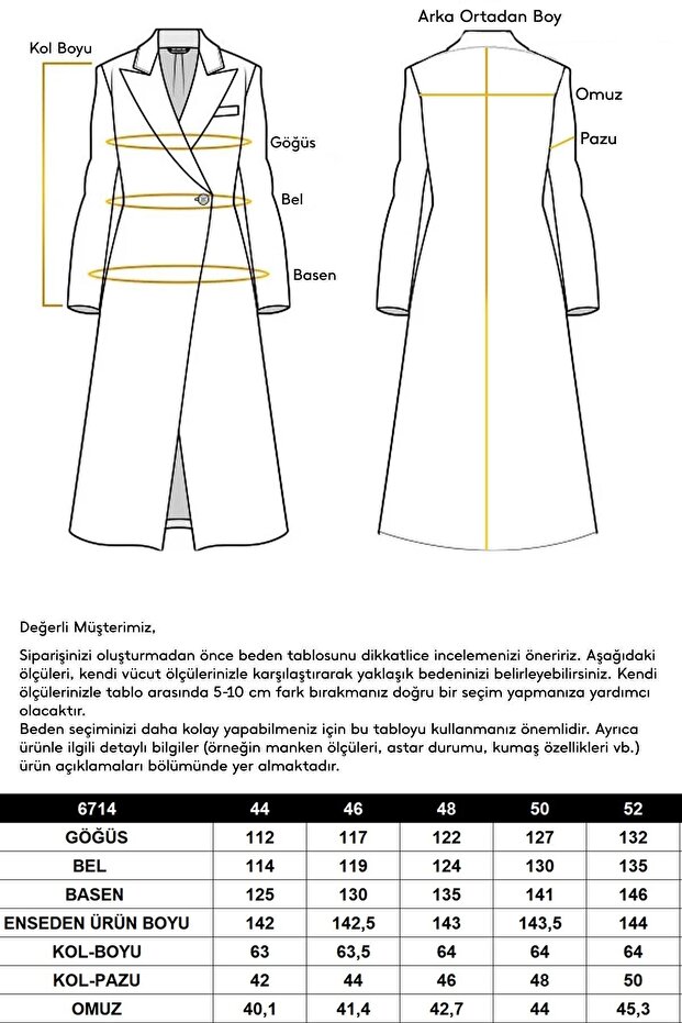 Handkerchief Collar Pattern and Stone Detailed Unlined Large Size Top Coat Indigo 6714 - 8