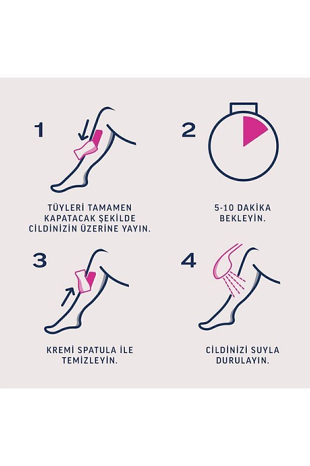 Tüy Dökücü Krem Sprey Hassas Ciltler İçin 150 ml 3 Adet - 5