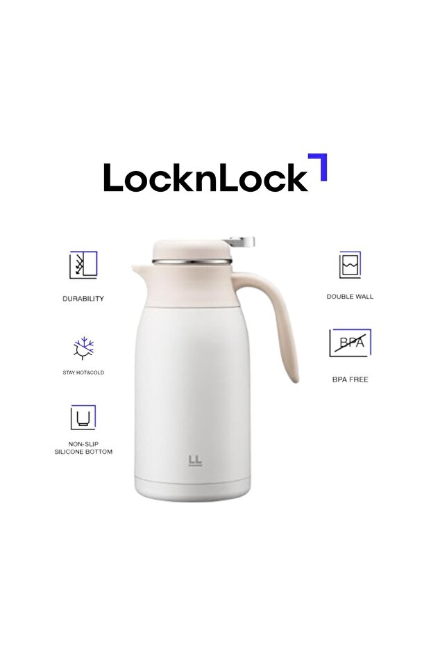 Leisurely Vaccum Kettle 2L Ivory