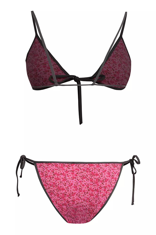 Desenli Bikini Üst - 6