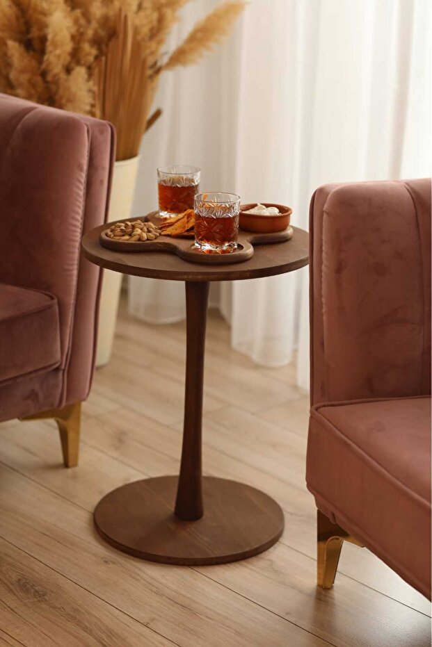 Ahşap Zenn Sehpa - Masif - 1