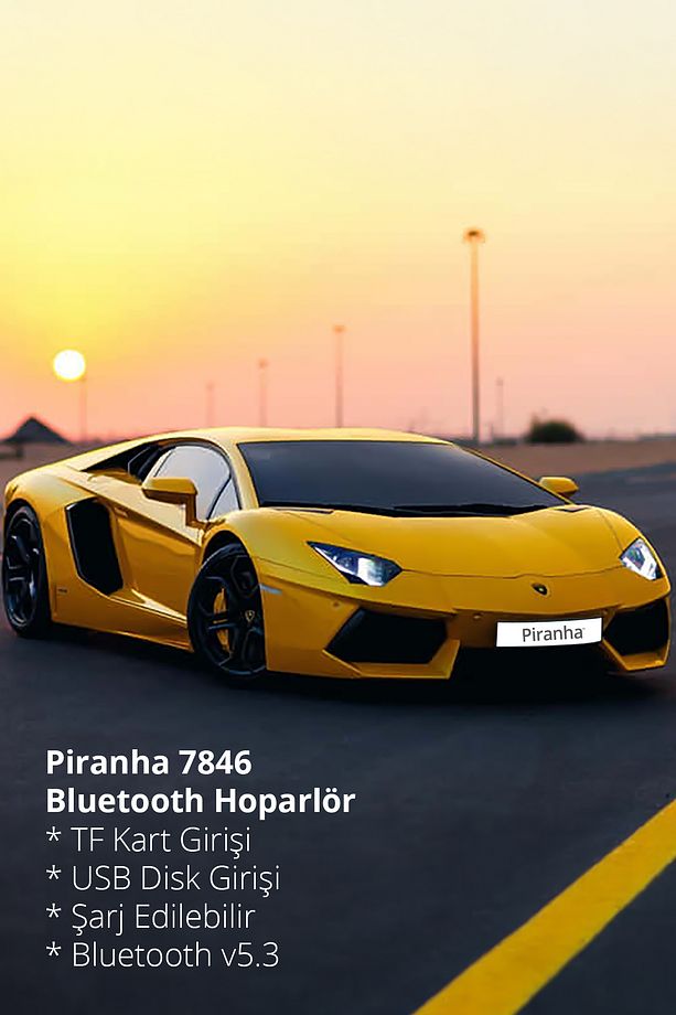 7846 Kablosuz Bluetooth Hoparlör / USB-TF Kart Girişi / Şarj Edilebilir / Bluetooth v5.3 - 4
