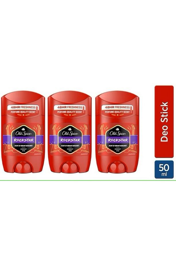 Rockstar Deodorant Stick 50 ml - 3 Adet - 1